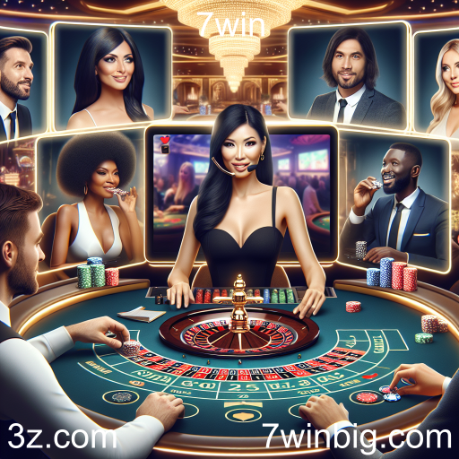 Experimente a Emoção dos Jogos Ao Vivo na 7win